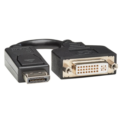 Tripp Lite DisplayPort to DVI-I Adapter Cable (M/F), 6 in. (15.2 cm) (P134-000)