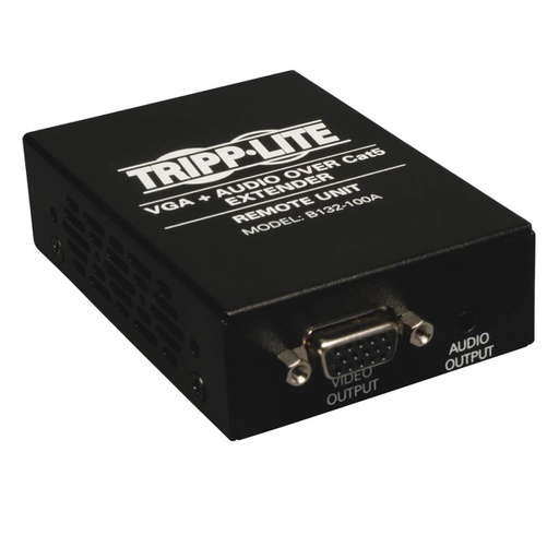 Tripp Lite B132-100A, VGA, 1920 x 1440 pixels, Noir, 300 m, 63,5 mm, 91,4 mm