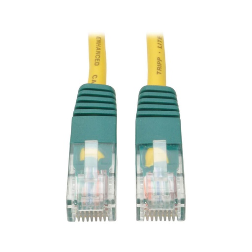 Tripp Lite N010-025-YW, 7,62 m, Cat5e, U/UTP (UTP), RJ-45, RJ-45