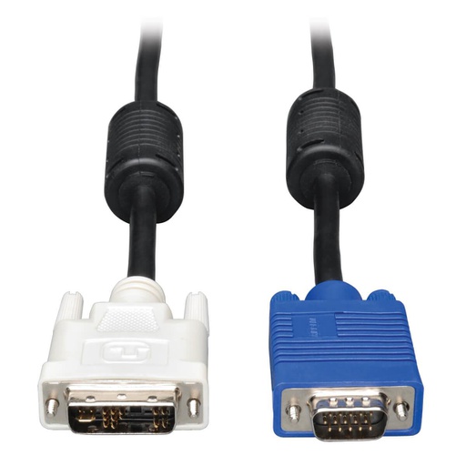 Tripp Lite P556-010, 3,05 m, DVI-A, VGA (D-Sub), Mâle, Mâle, Or