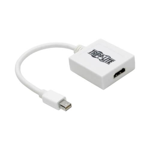 Tripp Lite Mini DisplayPort to HDMI Adapter Cable (M/F), 6 in. (15.2 cm)