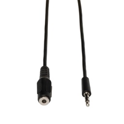 [4899521] Tripp Lite P311-010, 3,5mm, Mâle, 3,5mm, Femelle, 3 m, Noir