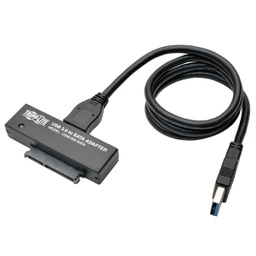 [5312781] Tripp Lite U338-000-SATA, USB 3.0 Micro-B, 22P SATA, Noir