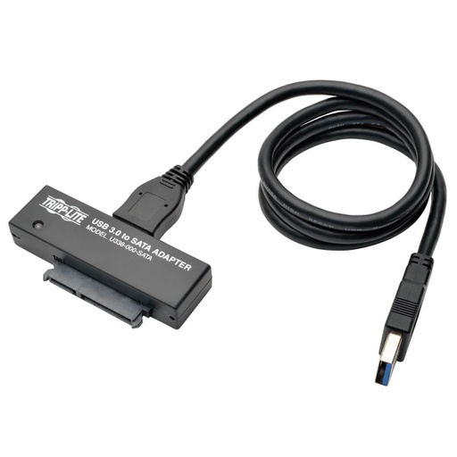 Tripp Lite U338-000-SATA, USB 3.0 Micro-B, 22P SATA, Noir