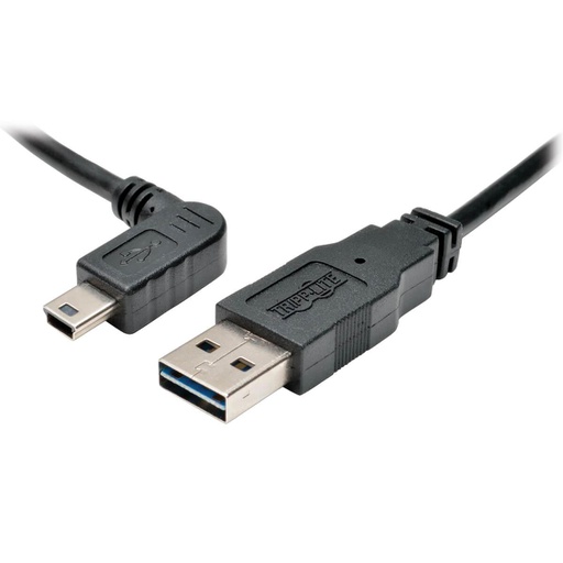 Tripp Lite UR030-006-LAB, 1,83 m, USB A, Mini-USB B, USB 2.0, Mâle/Mâle, Noir