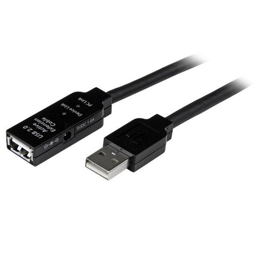StarTech.com 20m USB 2.0 Active Extension Cable - M/F (USB2AAEXT20M)