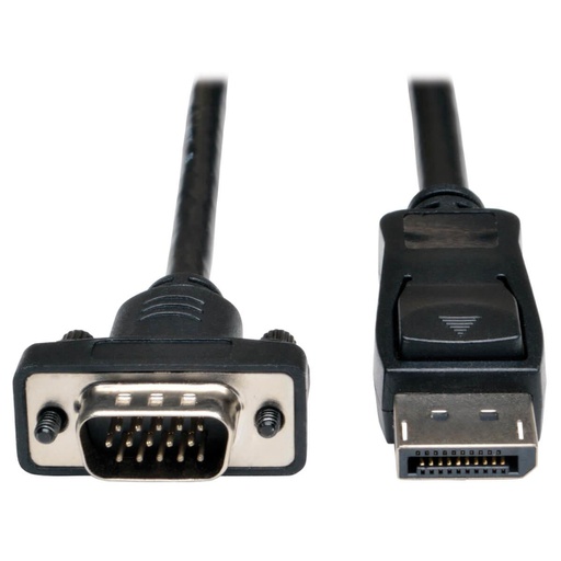 Tripp Lite P581-003-VGA-V2, 0,91 m, DisplayPort, VGA, Mâle, Mâle, Nickel/Or