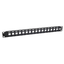 [5631530] Tripp Lite N062-016-KJ, Noir, Montage de rack, 1U, 482,6 mm, 43,2 mm, 12,7 mm