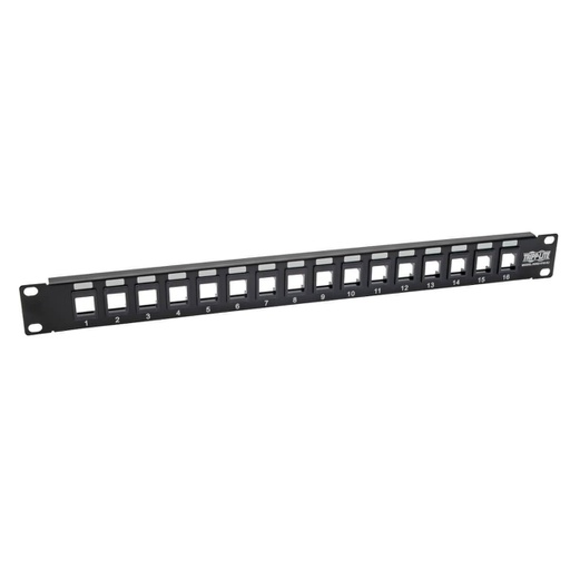 Tripp Lite N062-016-KJ, Noir, Montage de rack, 1U, 482,6 mm, 43,2 mm, 12,7 mm