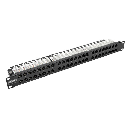 Tripp Lite N052-048-1U, RJ-45, Cat5, Cat5e, Noir, Montage de rack, 1U, 106,7 mm