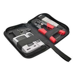 [5789861] Tripp Lite Kit d'outils d'installation réseau 4 pièces avec étui de transport