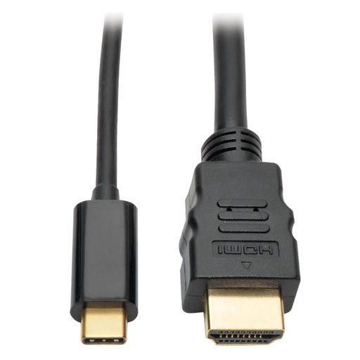 Tripp Lite Câble adaptateur actif USB-C vers HDMI (M/M), 4K, noir, 0,9 m (3 pi)