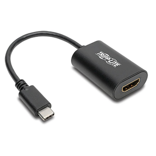 Tripp Lite USB-C to HDMI Adapter (M/F) - 4K 60 Hz, HDCP 2.2, Black