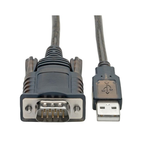 Tripp Lite U209-005-COM, Noir, 1,52 m, USB Type-A, DB-9, Mâle, Mâle