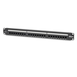 [6013182] Tripp Lite N252-P24, RJ-45, Cat5, Cat5e, Cat6, Noir, Montage de rack, 1U, 110 V