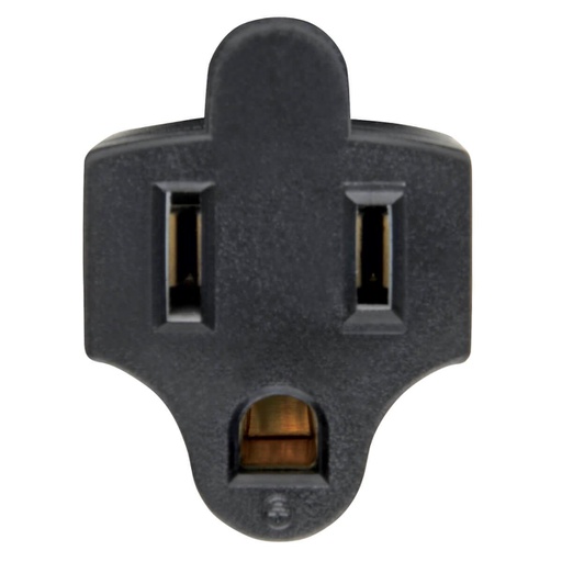 Tripp Lite P002-000, C14, NEMA 5-15R, 125 V, 10 A, Noir, Mâle/Femelle