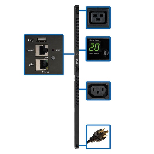 Tripp Lite PDUMV20HVNETLX power distribution unit (PDU)